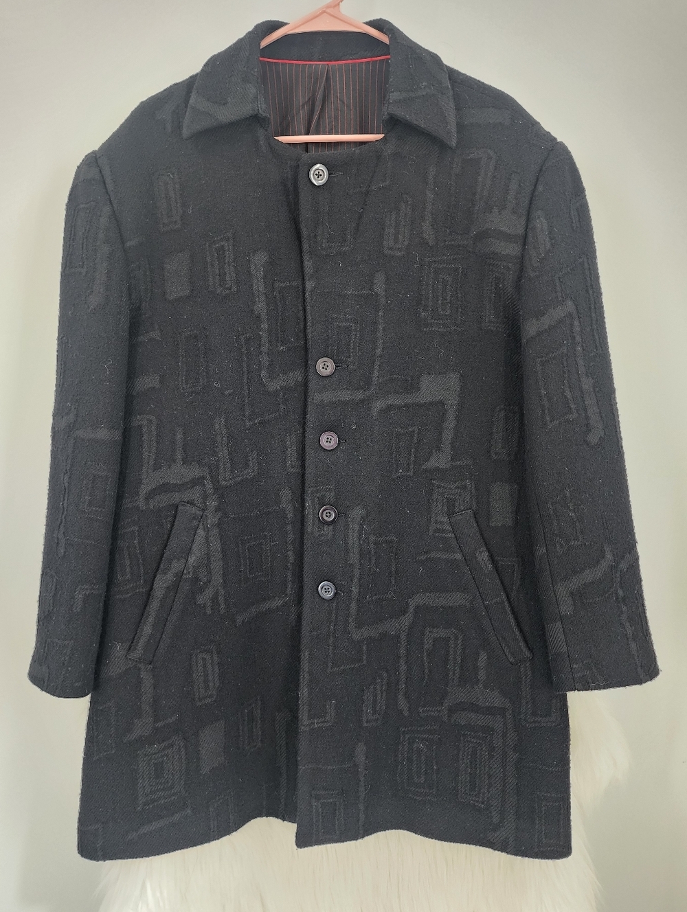 Mens Ross Graison Vintage Wool Pea Coat 40R sold by Mosley & Hollard